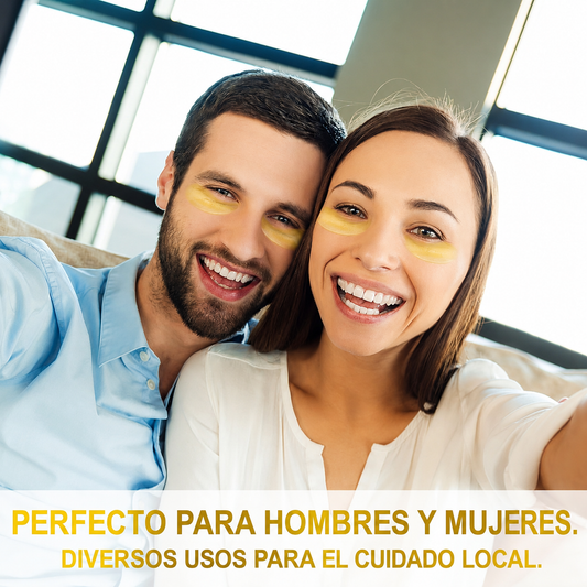 Parches de Ojos 24K Gold — Reduce Ojeras, Bolsas y Arrugas con Colágeno e Hialurónico
