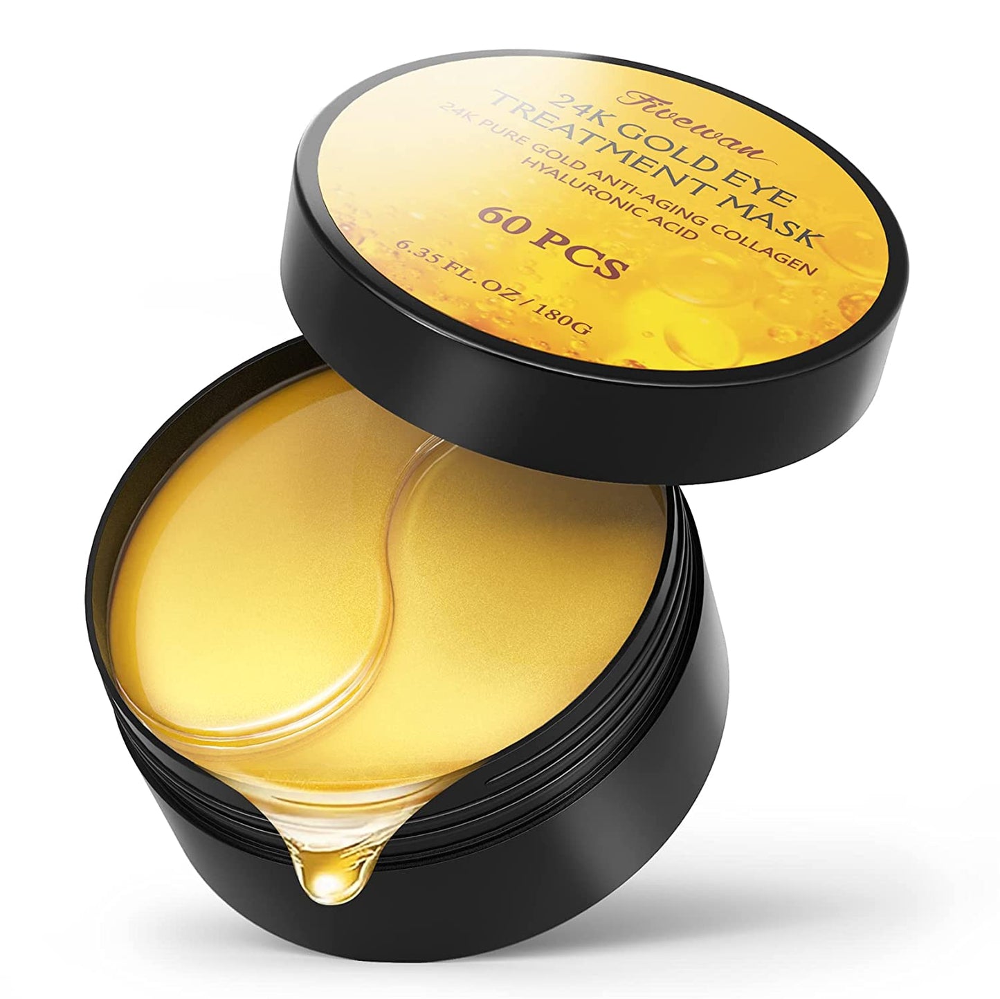 Parches de Ojos 24K Gold — Reduce Ojeras, Bolsas y Arrugas con Colágeno e Hialurónico