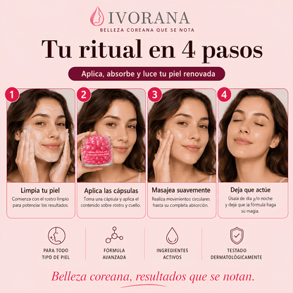 Crema Cápsulas de Niacinamida Rosa