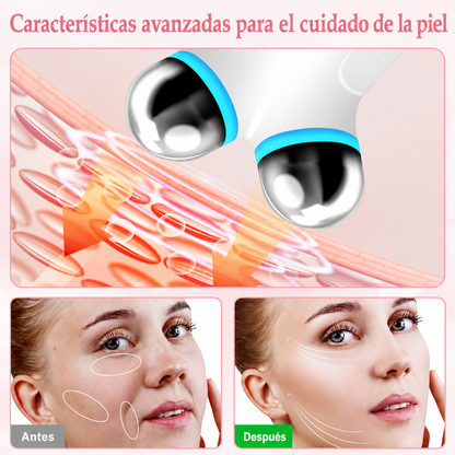 Dispositivo Microcorriente Facial — Lifting Antiedad, Reafirmante y Antiarrugas en Casa