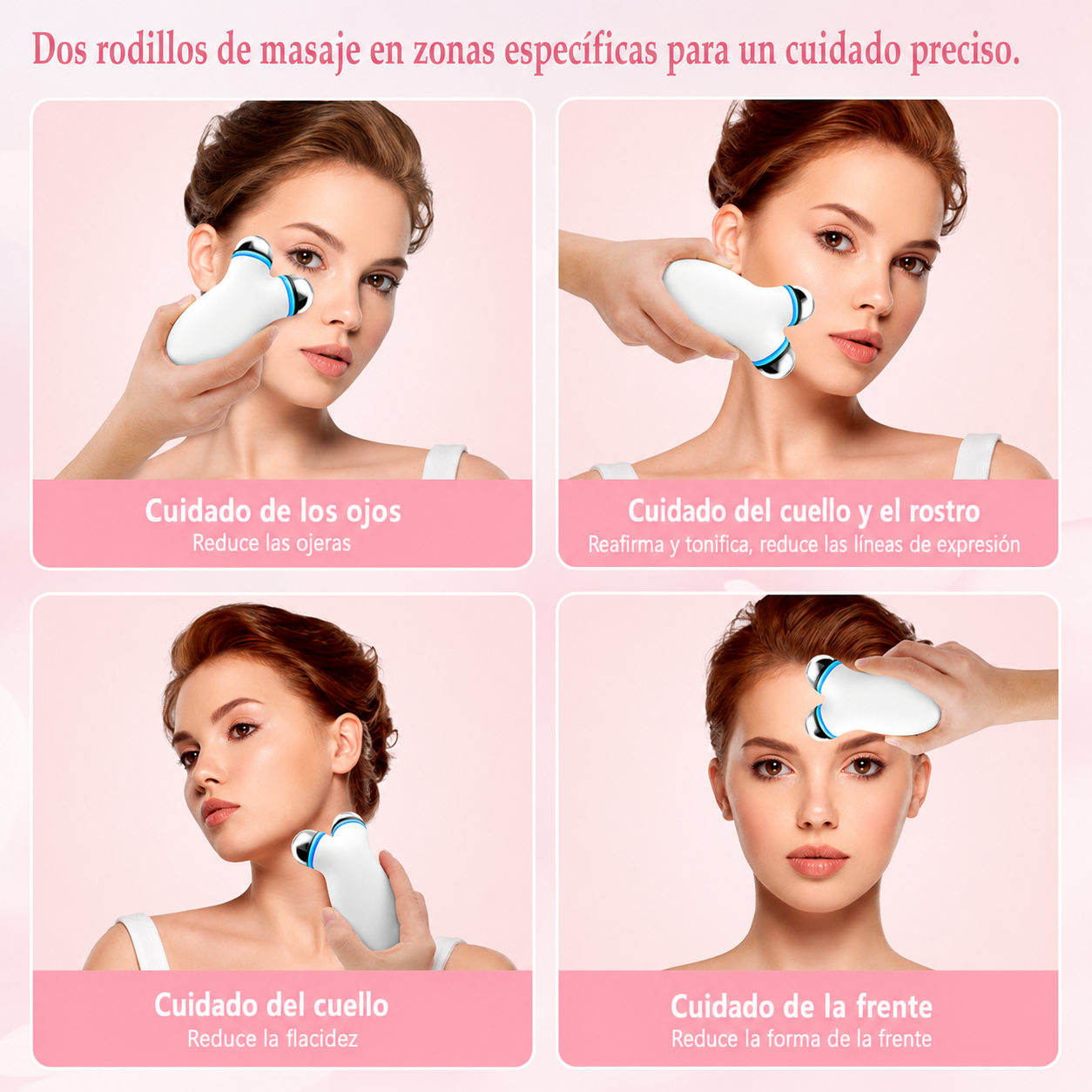 Dispositivo Microcorriente Facial — Lifting Antiedad, Reafirmante y Antiarrugas en Casa