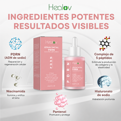 Sérum PDRN Facial Korean Skincare — Regeneración Celular, Hidratación Profunda y Anti-Manchas
