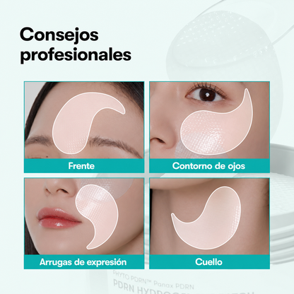 Parches Coreanos PDRN Ojos — Regeneración Intensiva, Anti-Ojeras y Contorno Joven